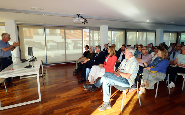 Un momento de la conferencia